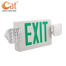 LED Exit Sign Emergency Light Combo Battery Backup
