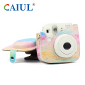 Watercolor Instax Camera Bag Protective PU Case