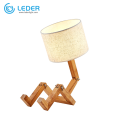 Luzes LEDER para mesa de madeira para quarto