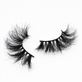 25mm crisscross 5d mink eyelashes luxury fluffy eyelash