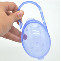 Safety Plastic Baby Pacifiers Clips Nipples Case