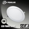 3W Alumínio Slim Round LED Ceiling Light para Interior