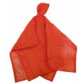 Funda de poncho de lluvia de emergencia PEVA unisex para niños