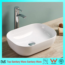 Sanitary Ware Bathroom Ceramic Thin Edge Wash Hand Basin