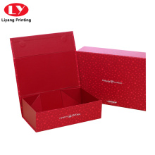 Magnetic Book Shaped Christmas Cardboard Paper Gift Box