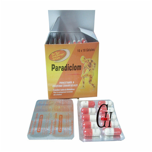 Paracetamol & Diclofenac Sodium Capsules