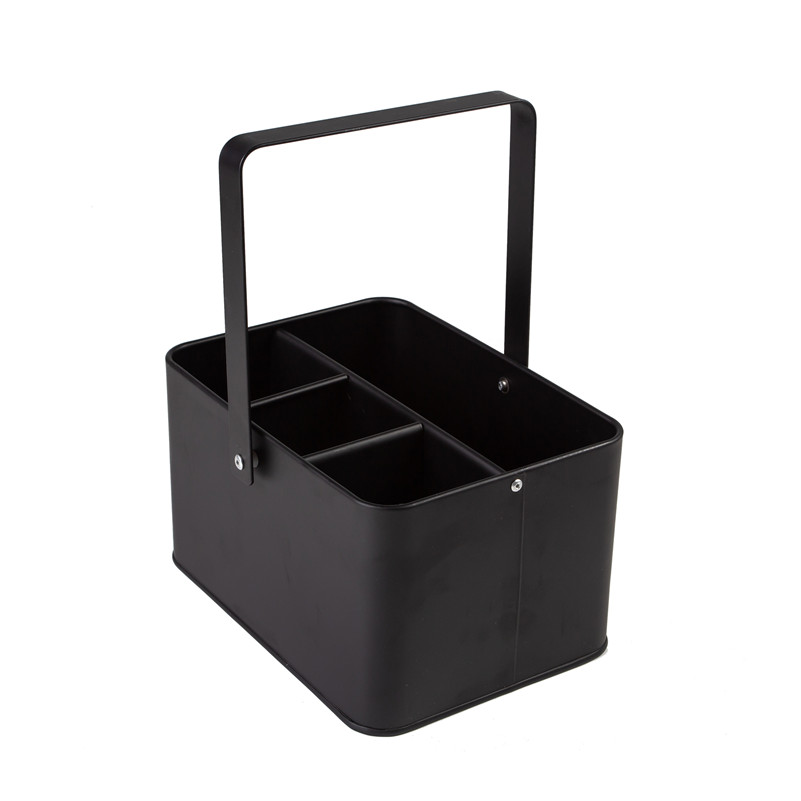 Mate Black 4 Grid Utensil Holder