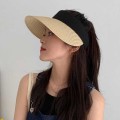 Foldable Summer Topless Sunhats