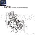 ZONGSHEN NC250 Engine Carburetor Version (P/N:ST04100-0004) Top Quality