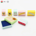 kids suitcase DIY cartoon decorative educational stamp