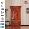 JHK-017 Merpauh Kerala Carved Rubber Wood Solid Interior Door