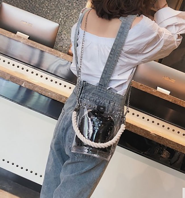 Transparent Shoulder Bag