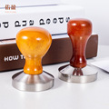 High Quality Coffee Tamper With Wooden Handle