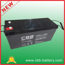 12V 200ah batterie de gel de cycle profond pour RV / Marine