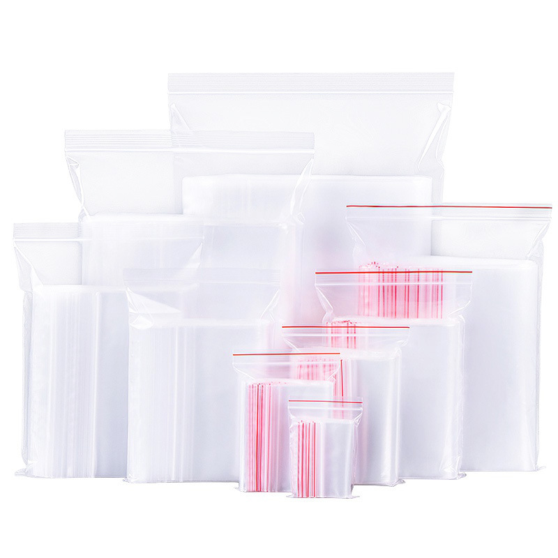LDPE PE Zipper Zip Lock Self Sealing Plastic Clear Resealable Food Packaging Ziplock Bag LDPE PE Zipper Zip Lock Self Sealing Plastic Clear Resealable Food Packaging Ziplock Bag