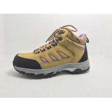 Nubuck Leather Women Lady Safetty Shoes Sn5510