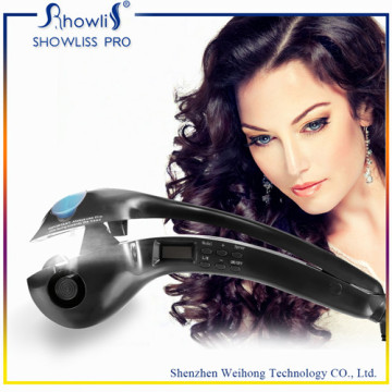 Portable Hair Curler LCD Screen Display Hair Curling Iron