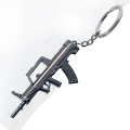 Personalized Keychains Metal Key chains Gun Shape