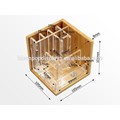 Retail Store Or Office Stationery Display Counter Top Acrylic Wooden Pencil Or Pen Ball Display Holder