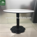 Flower shape restaurant table base