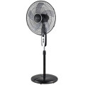 18 polegadas 5 lâminas suporte ventilador com temporizador