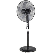 18 polegadas 5 lâminas suporte ventilador com temporizador