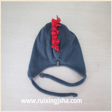 kids horse pattern fleece hat