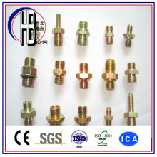 Laiton en acier inoxydable, raccords de tuyaux femelles, raccords de tuyaux hydrauliques Swaged