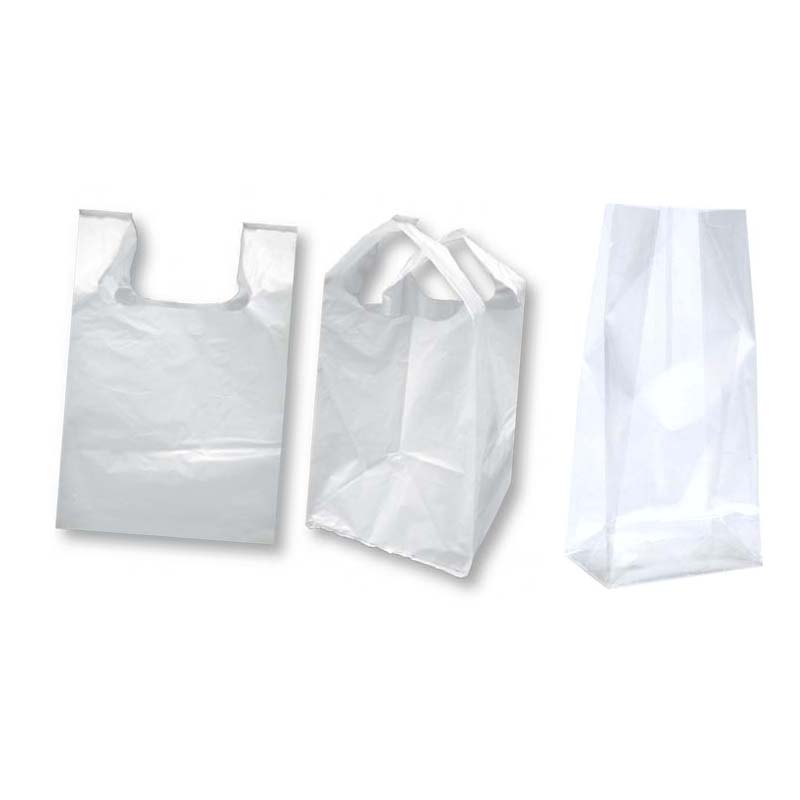 The garbage bag with PE flat design