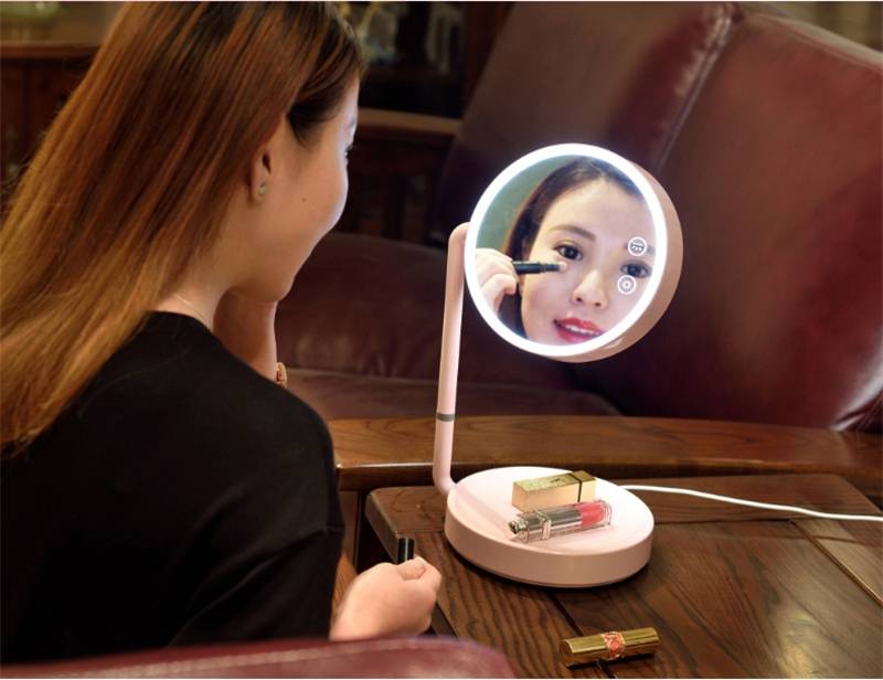 LED Light Mirror White