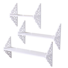 Removable Shelf White PVC Display Commodity Shelf