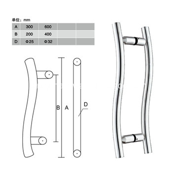 High Quality Stainless Steel Door Pull Handle