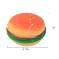 Kunststoff weicher TPR -Material Squeeze Spielzeug Hamburger