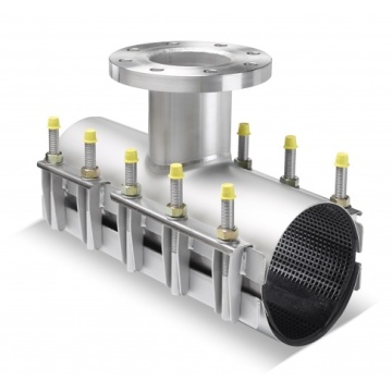 SS Repair Clamp WithFlanged Branch