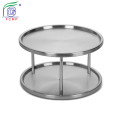 Kitchen Organizer 2 Tier Lazy Susan Rotating Turntable