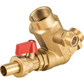 Low Pressure DVGW Approved Oil Brass Gas Ball Valve