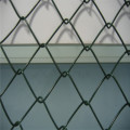 PVC coated dark green chain link fence