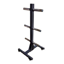 Suporte para armazenamento de fitness rack de placa de peso de barra