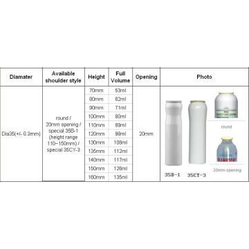 Spray Aerosol Blechdose (BN-Aerosol Dose-Dia35mm)