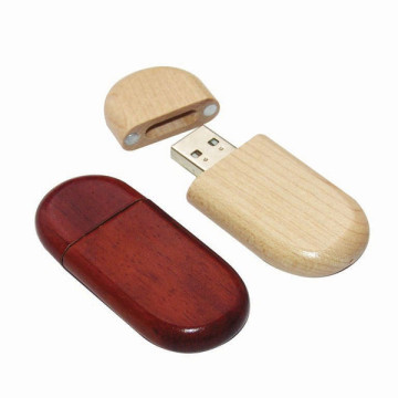 Pen drive USB 32 gb chaveiro de madeira pen drive