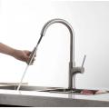 Stainless Steel Pull-out Flexible Hose Kitchen Faucet