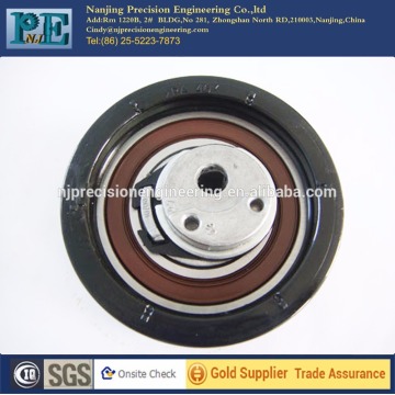 auto parts, cnc machining parts tensioner steel pulley mechanical assemble