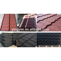 Colorful stone coated roof tile production line