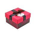 Ribbon Bow Glued on TOP Watch Packaging Box