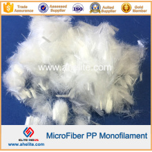 6mm 8mm 12mm fibra de monofilamento PP para tubo de fibra de cemento