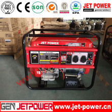 Generador portable de la gasolina del motor de 5kw 5kVA China