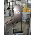 Outdoor Street Lamp Stainless Steel Advertising Signs