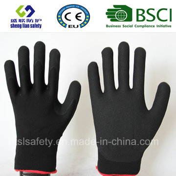 Nitrile Coating, Sandy Finish Safety Work Gloves (SL-NS113)