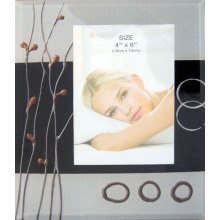 Competitive Price Glass Photo Frame With Silkscreen