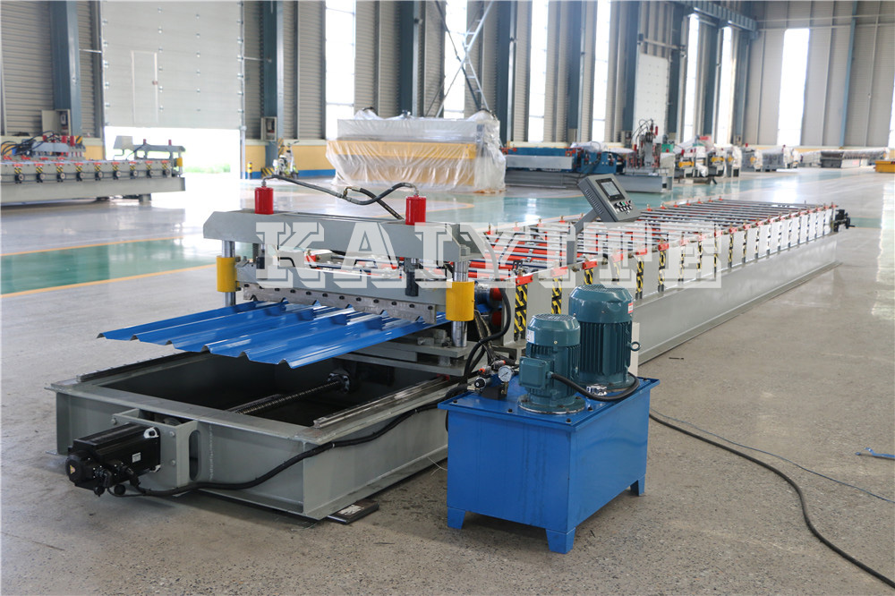 Construction Metal Roofing Ibr Sheet Roll Forming Machine